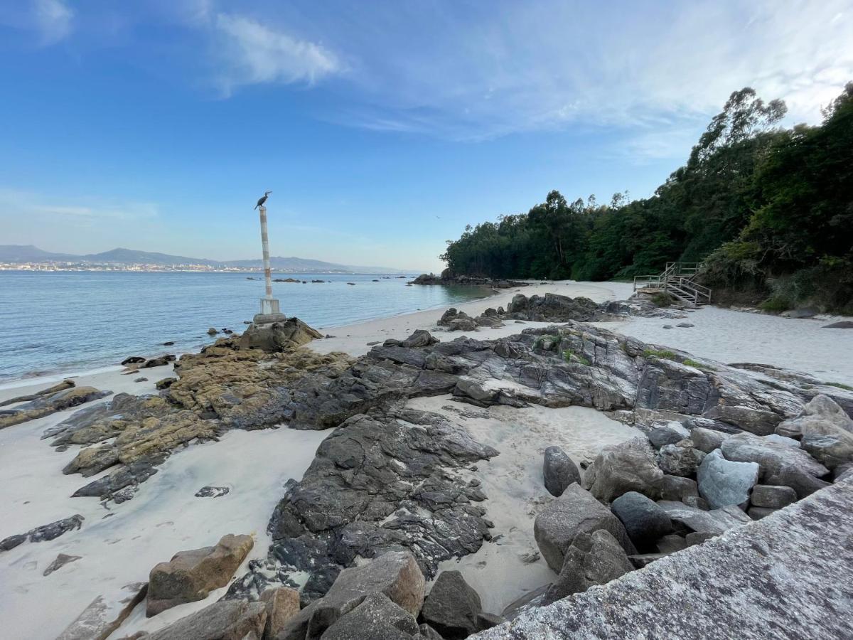 Appartement Atico En Moana- Playa A Xunqueira, A 15 Min De Vigo Extérieur photo