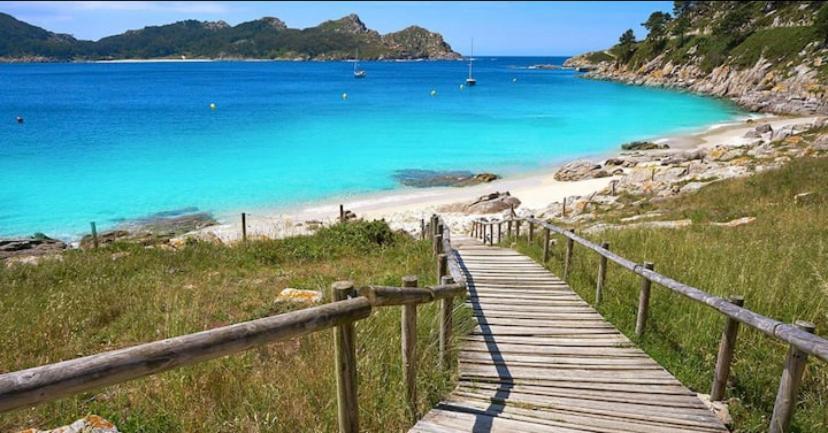 Appartement Atico En Moana- Playa A Xunqueira, A 15 Min De Vigo Extérieur photo